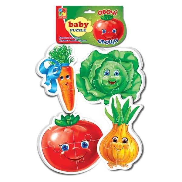 Бебі пазли. &amp;quot;Овочі&amp;quot;, фото - 1