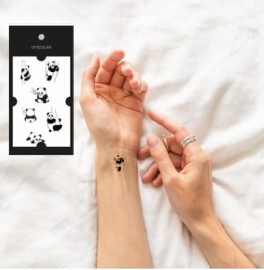 Тату сет &amp;quot;Міні Панди&amp;quot;