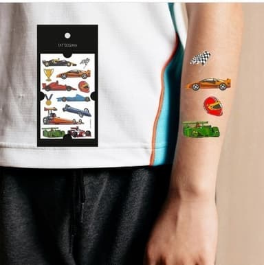 Тату набір &amp;quot;Гонки&amp;quot;