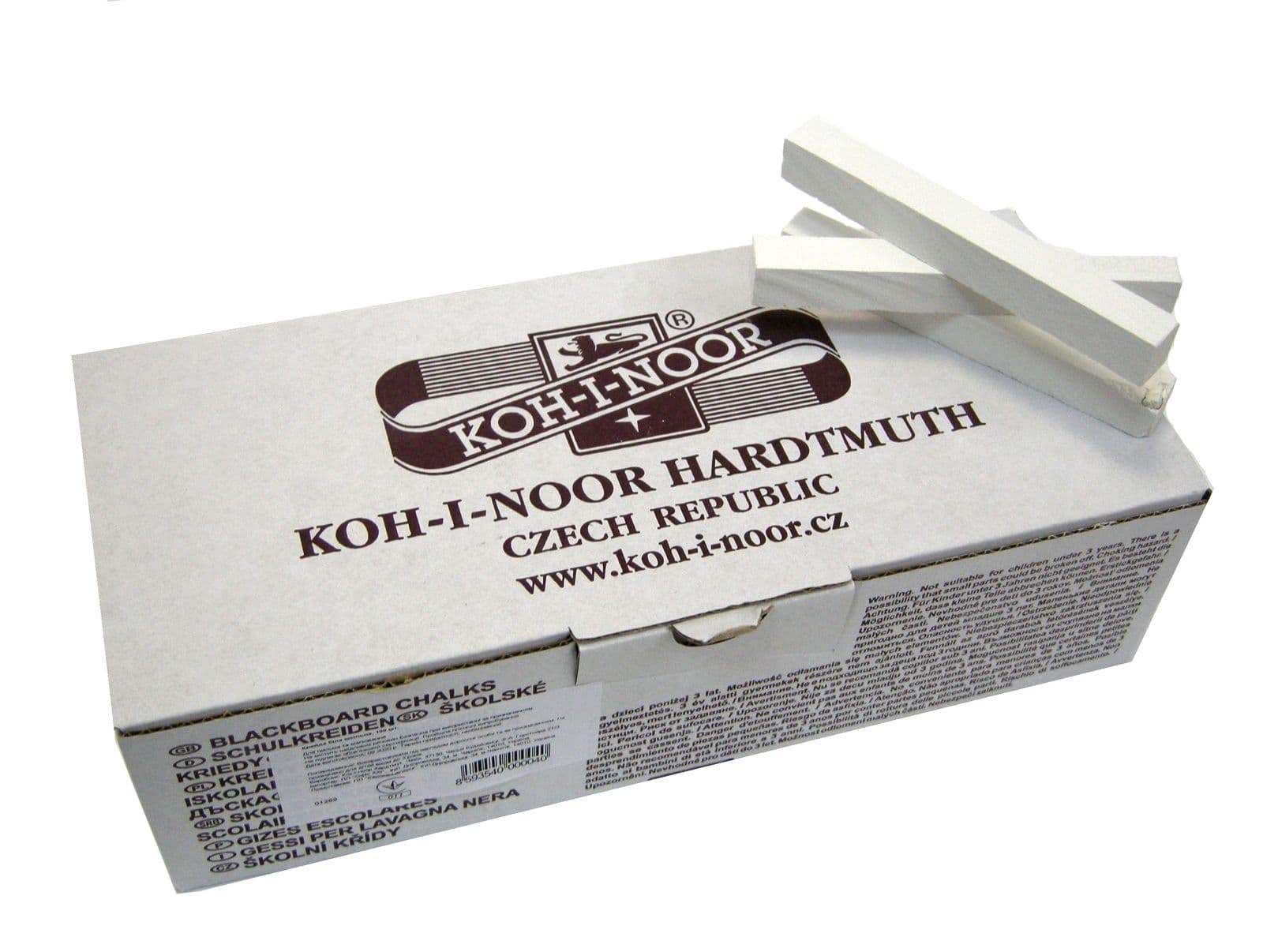 Мел білий 1 шт., шкільний, фото - 1