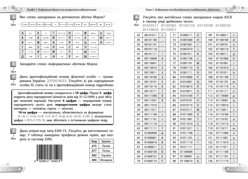 НУШ Інформатика. 8 клас. Збірник завдань за групами результатів, фото - 2