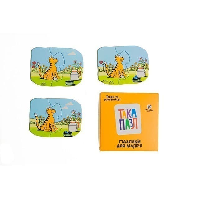 Пазлики для малечі (котик), фото - 2