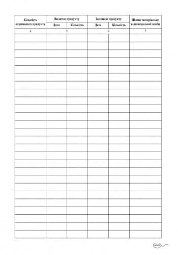 Журнал складського обліку дошкільного навчального закладу, фото - 2