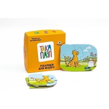 Пазлики для малечі (котик)