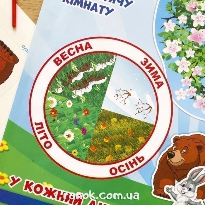 3D дерево-макет.Пори року, фото - 3