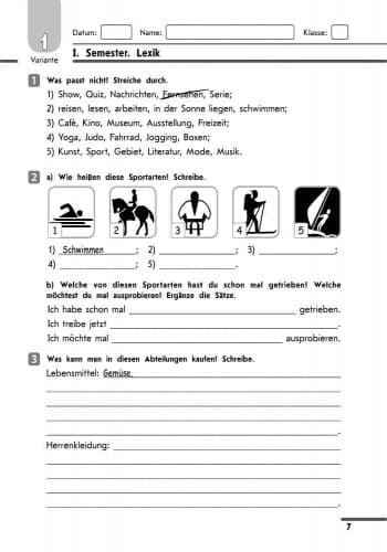 ТЗ. Німецька мова. 8(4) кл (до підр. Hallo, Freunde!), фото - 3