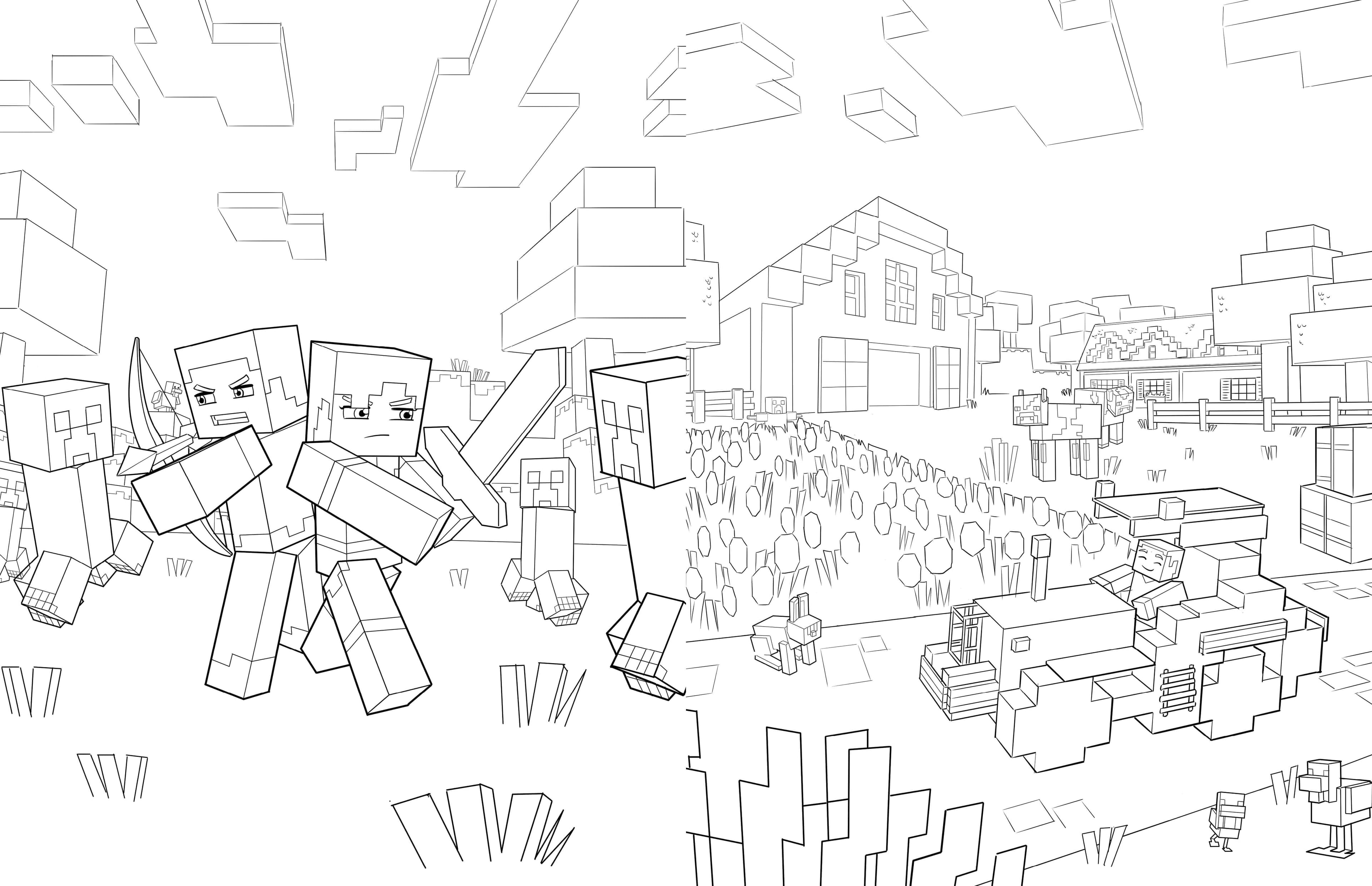 MINECRAFT Офіційна розмальовка пригод, фото - 2