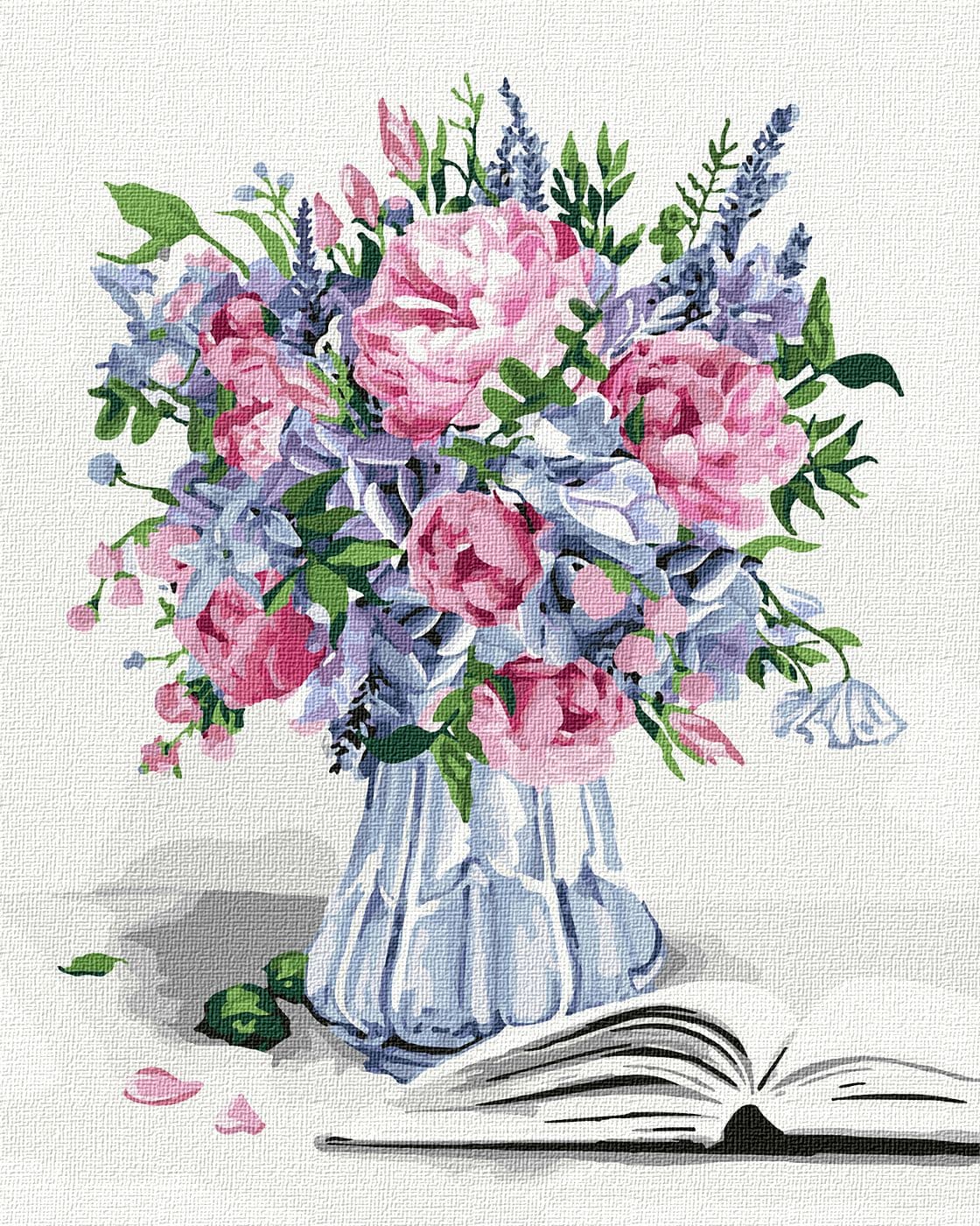 Картина за номерами &amp;quot;Букет натхнення&amp;quot; 40*50см, фото - 1