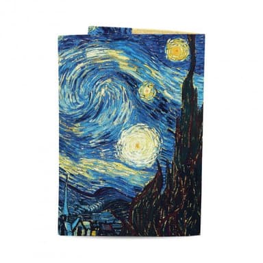 Обкладинка на паспорт ЕкоШкіра Ван Гог