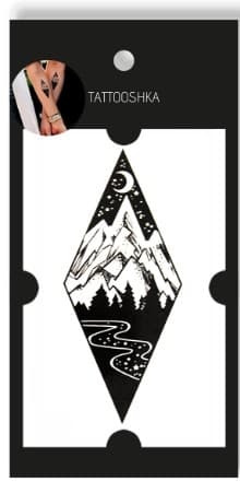 Тату &amp;quot;Подорож у гори&amp;quot;, фото - 2