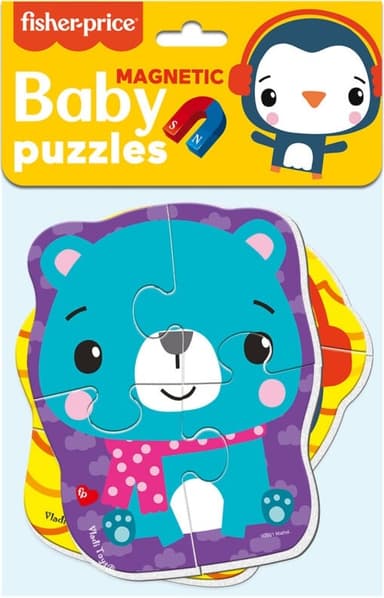 Maгнітні бебі пазли. &amp;quot;Ведмідь та пінгвін&amp;quot;