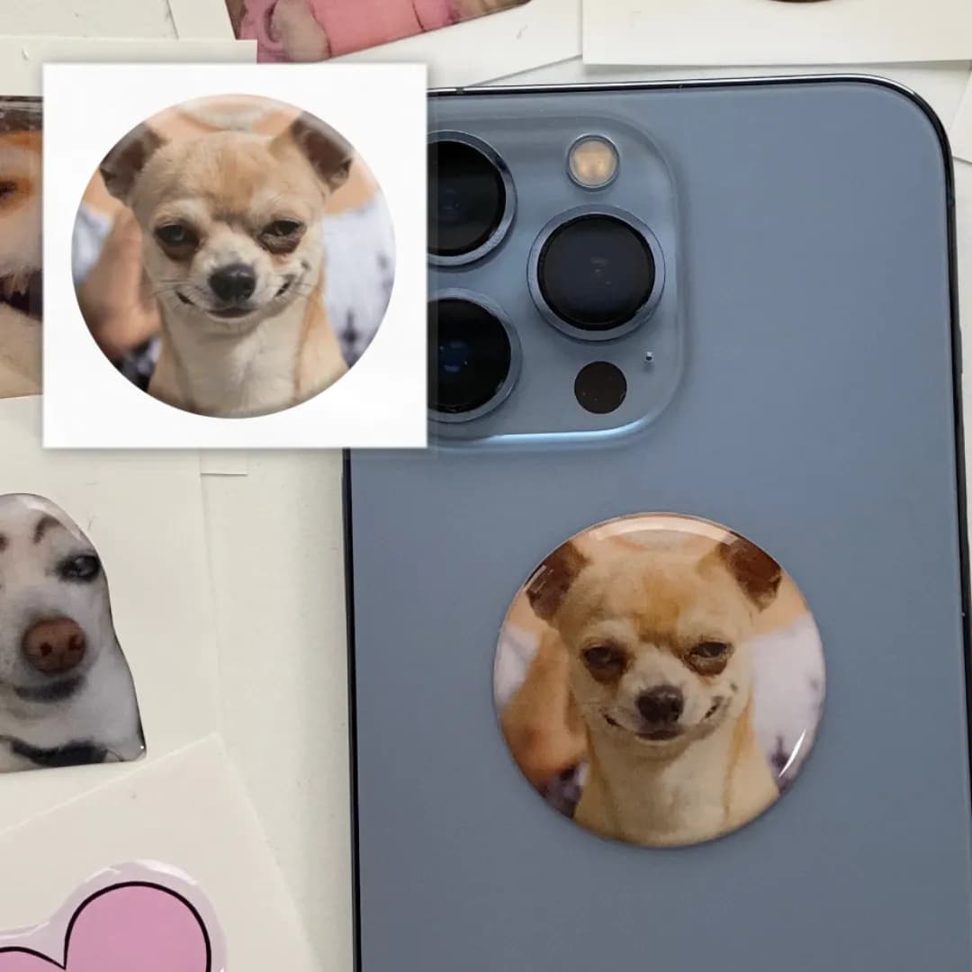 3D-стікер &amp;quot;Мем усмішка&amp;quot;, фото - 3