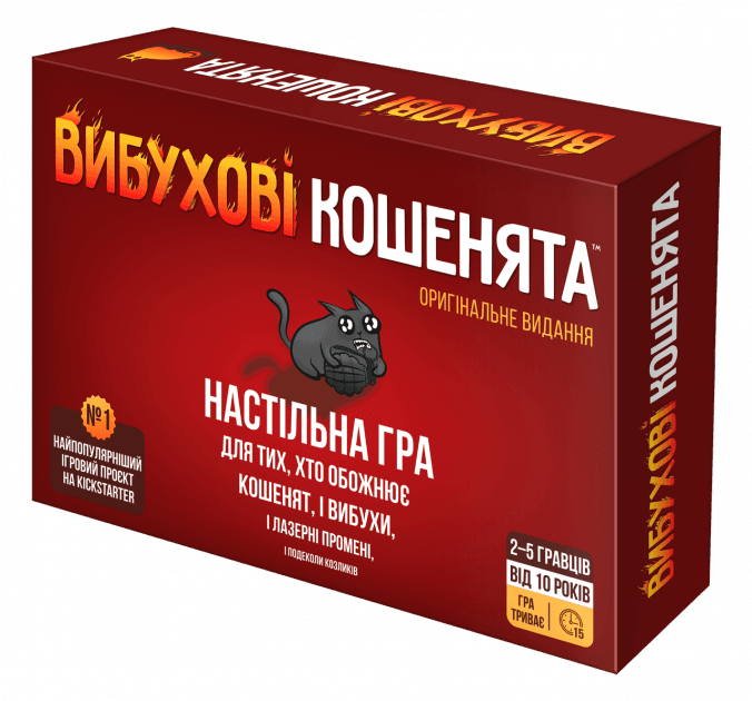 Настільна гра &amp;quot;Вибухові кошенята&amp;quot;, фото - 1