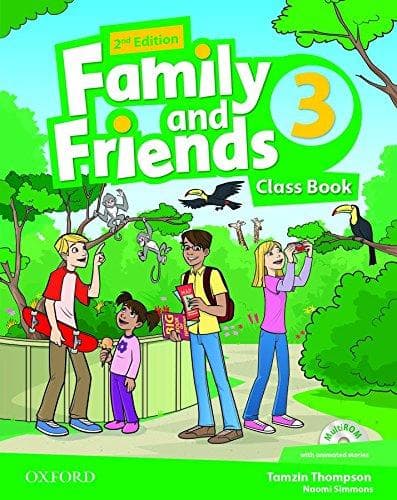 Family &amp; Friends NEW 3 Classbook and Multi ROM Pack, фото - 1