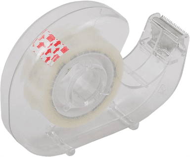 Скотч 18х20 прозорий у диспенсері