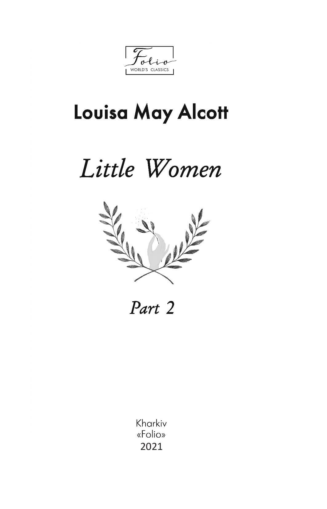 Little Women. Part 2 (Folio World’s Classics), фото - 2