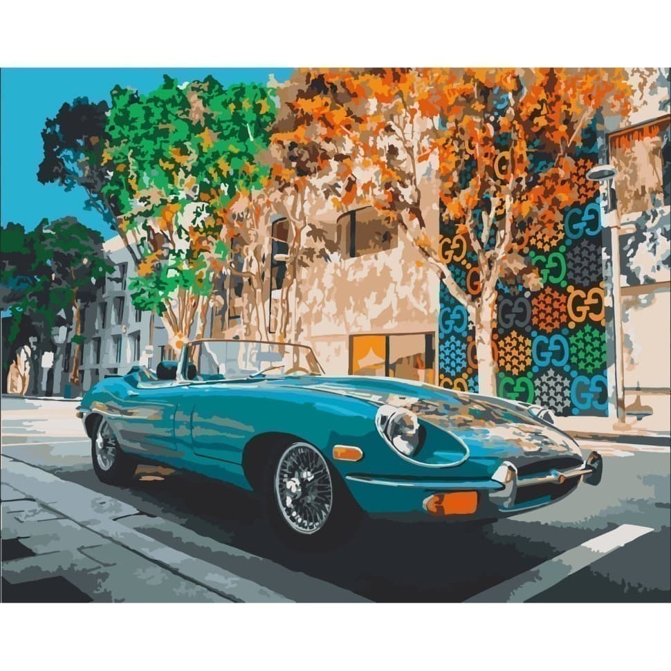 Набір для розпису &amp;quot;Маямі. Флоріда&amp;quot; 40*50 см, фото - 1