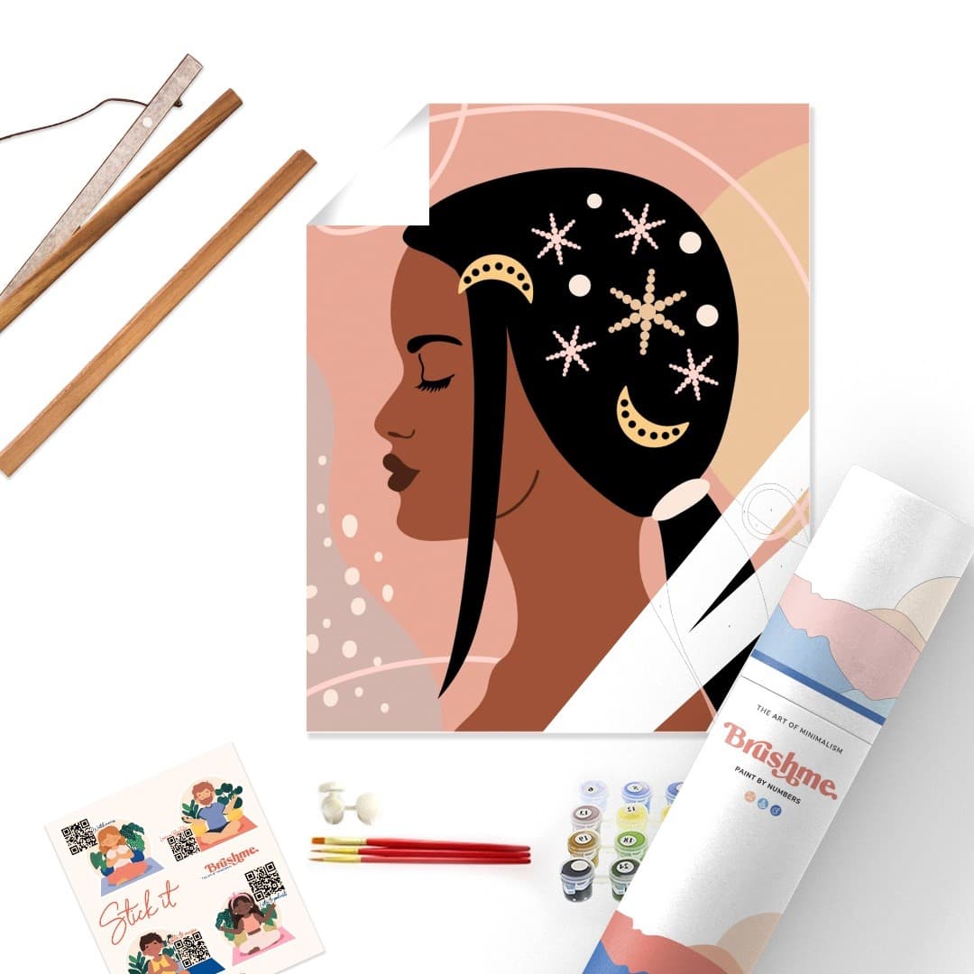 Набір для малювання в тубусі: Космічні деталі краси, фото - 1