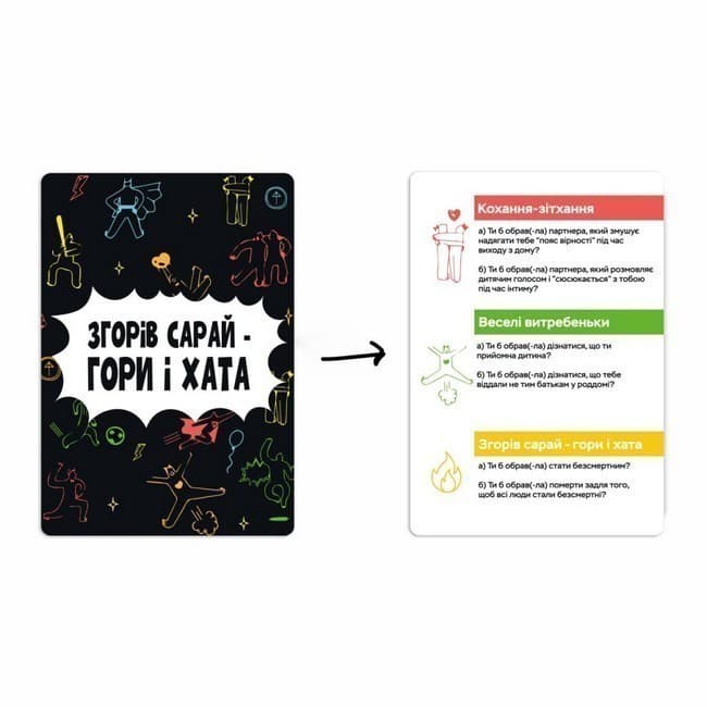 Настільна гра &amp;quot;Згорів сарай, гори і хата&amp;quot;, фото - 2