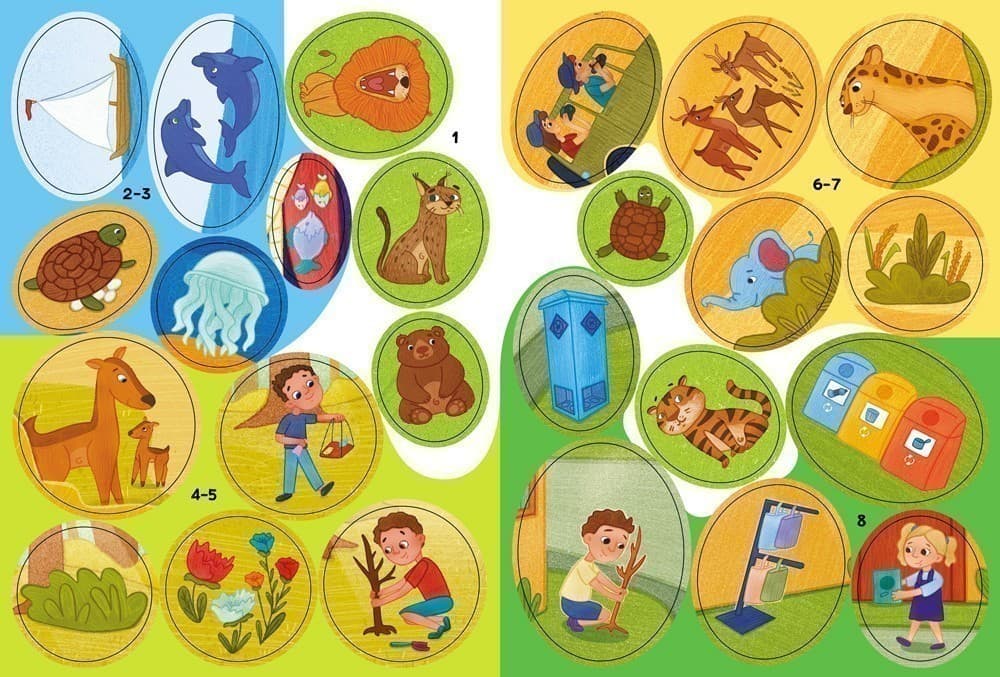 Наліпки - рятувалки: Рятуємо тварин, фото - 3