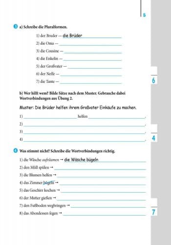 Німецька мова. 7 кл. Зошит з лекс. вправами (Einfaches Vokabellernen), фото - 3