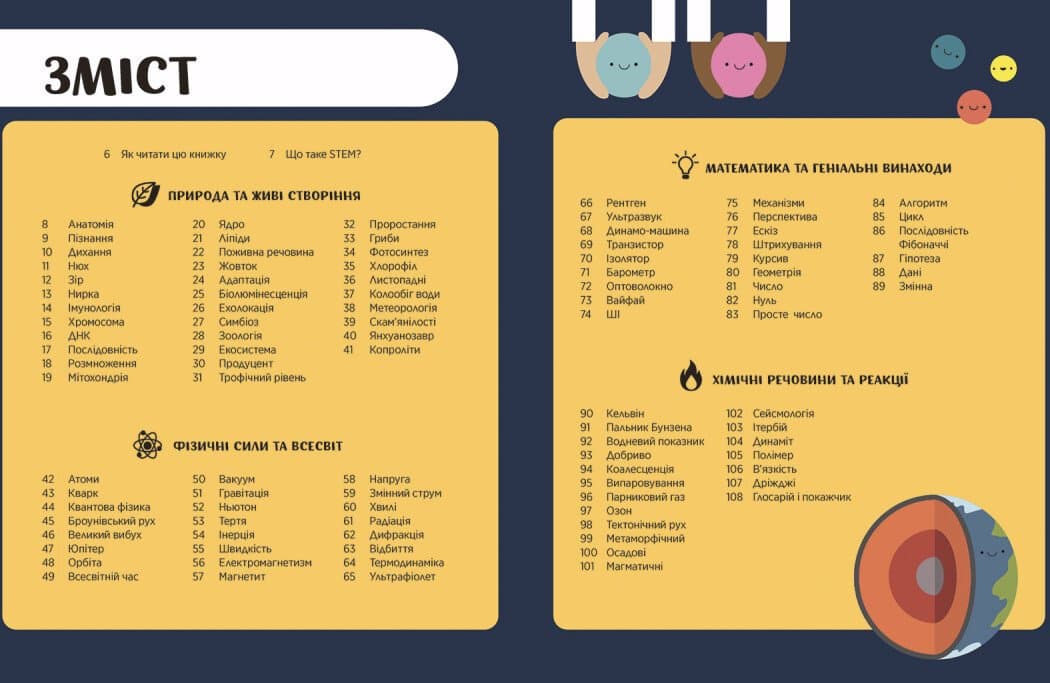 Енциклопедія STEM для дітей: 100 понять майбутнього генія, фото - 3