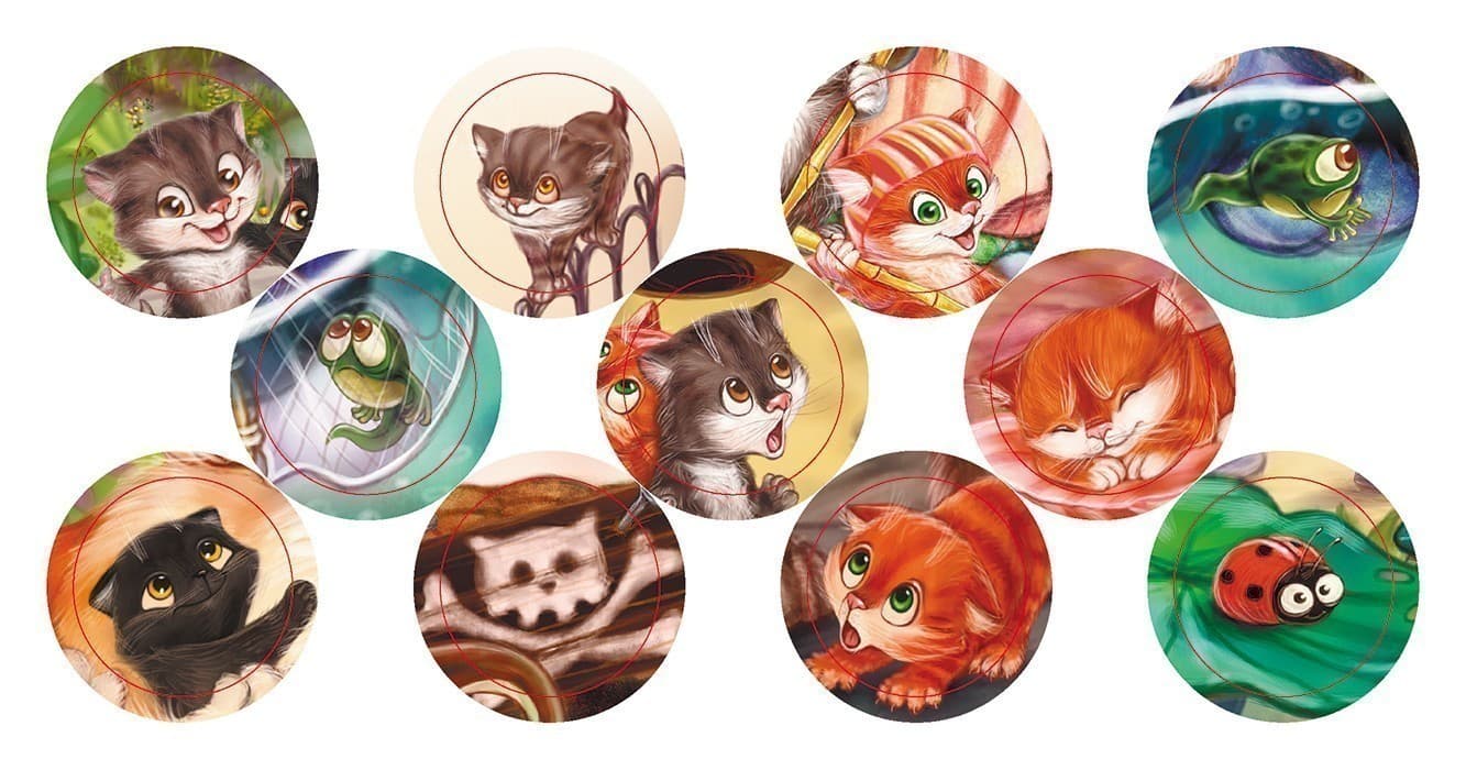 Книжка у кишеню з наліпками. Кошенята-витівники, фото - 3