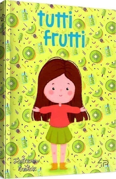 Блокнот A6 «Rainbow Tutti Frutti note» kiwi