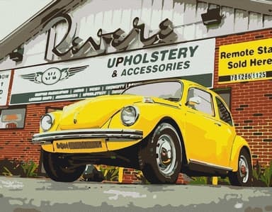 Набір для розпису &amp;quot;Сонячний &amp;quot;Жук&amp;quot; 40*50 см