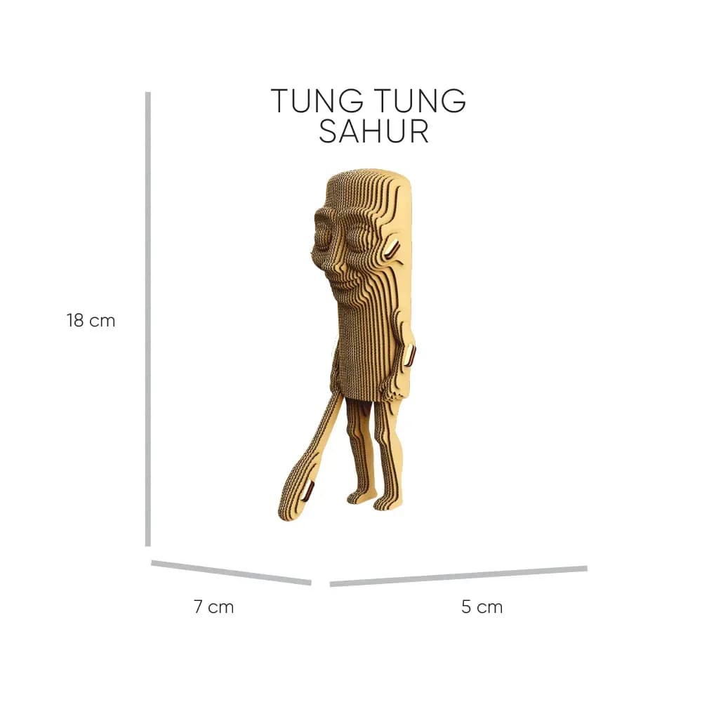 Картонний конструктор "Cartonic 3D Puzzle TRALALERO TRALALA &amp; FRIENDS", фото - 3