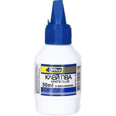 Клей ПВА 50 гр з пензликом 4-417