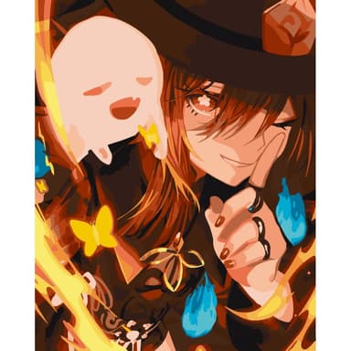 Набір для розпису &amp;quot;Чародійка&amp;quot; 40*50 см