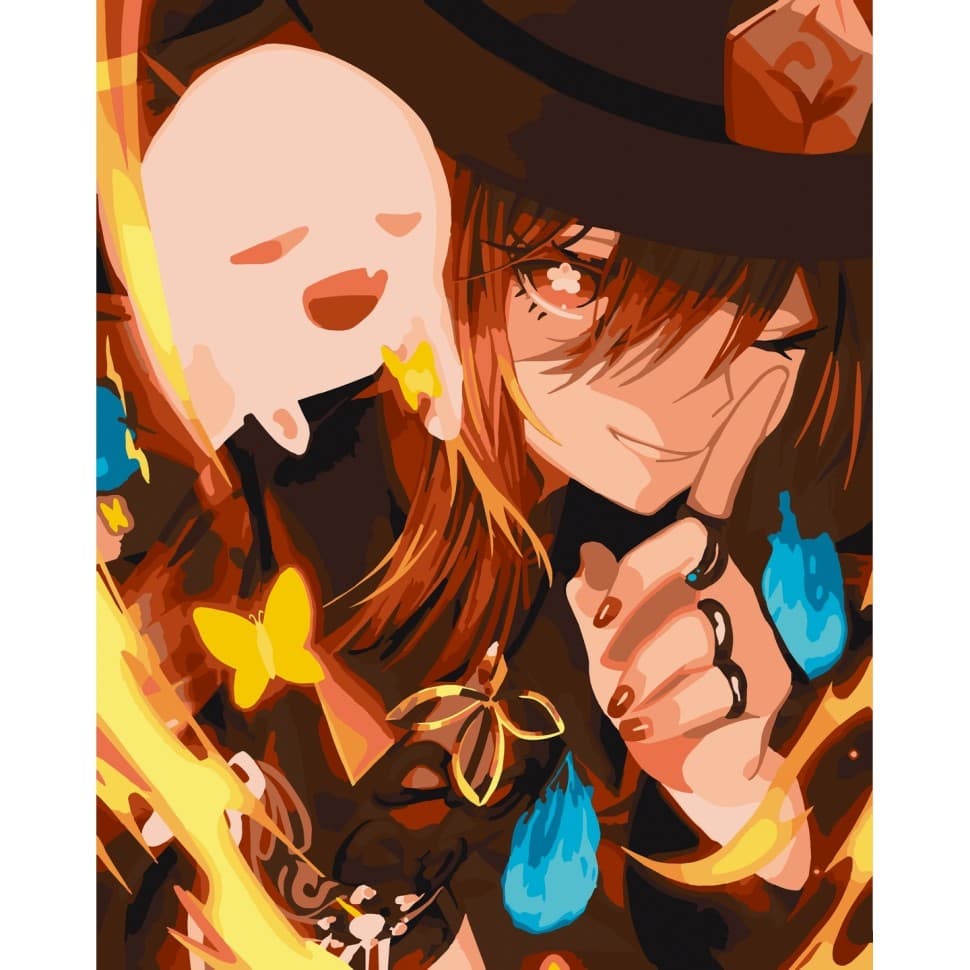 Набір для розпису &amp;quot;Чародійка&amp;quot; 40*50 см, фото - 1