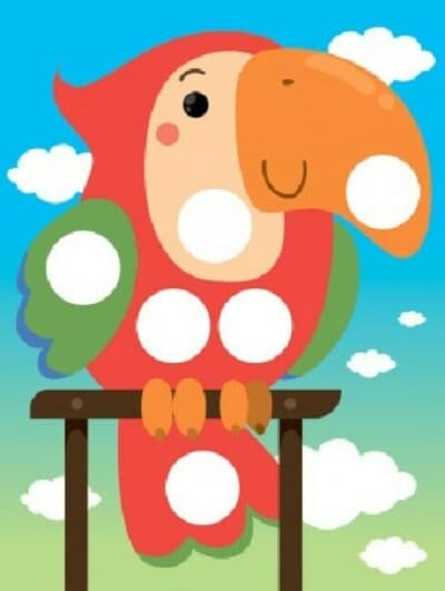 Кольорові наклейки для найменших. Кіт, фото - 2