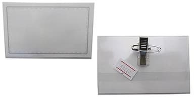 Бейдж на шпильці 8,9 * 5,5 25мкн ST025