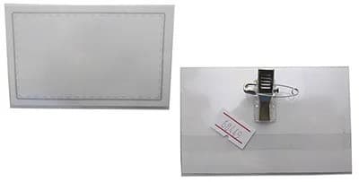 Бейдж на шпильці 8,9 * 5,5 25мкн ST025, фото - 1