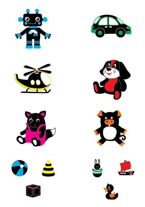 Контрастні картинки. Мої перші іграшки, фото - 3