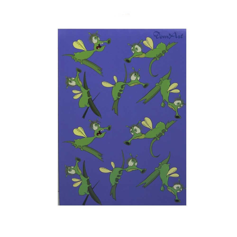 Блокнот А 5, 80 л. кол. кл. з рис. Cartoon Animals, асорт., фото - 1