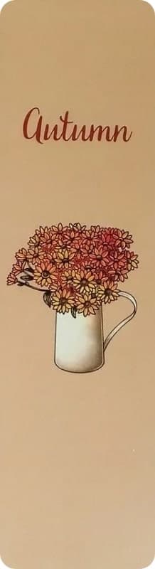 Закладка двухстороння для книги «Autumn», фото - 1