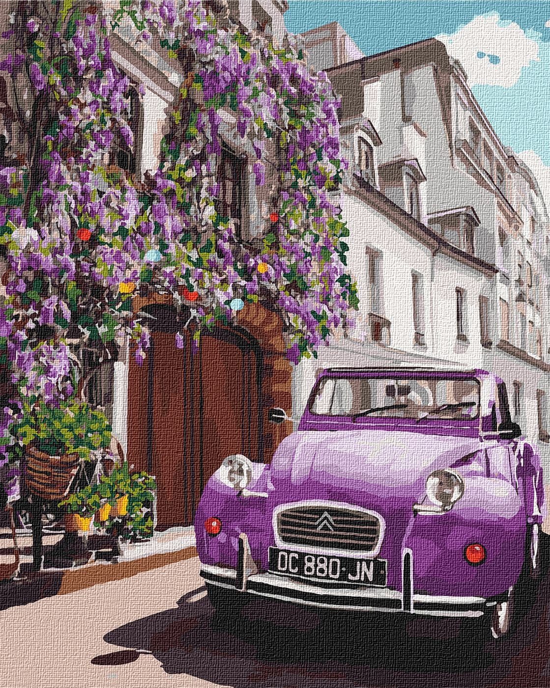 Набір для розпису по номерах. &amp;quot;Чарівний Париж&amp;quot; 40*50см, фото - 1