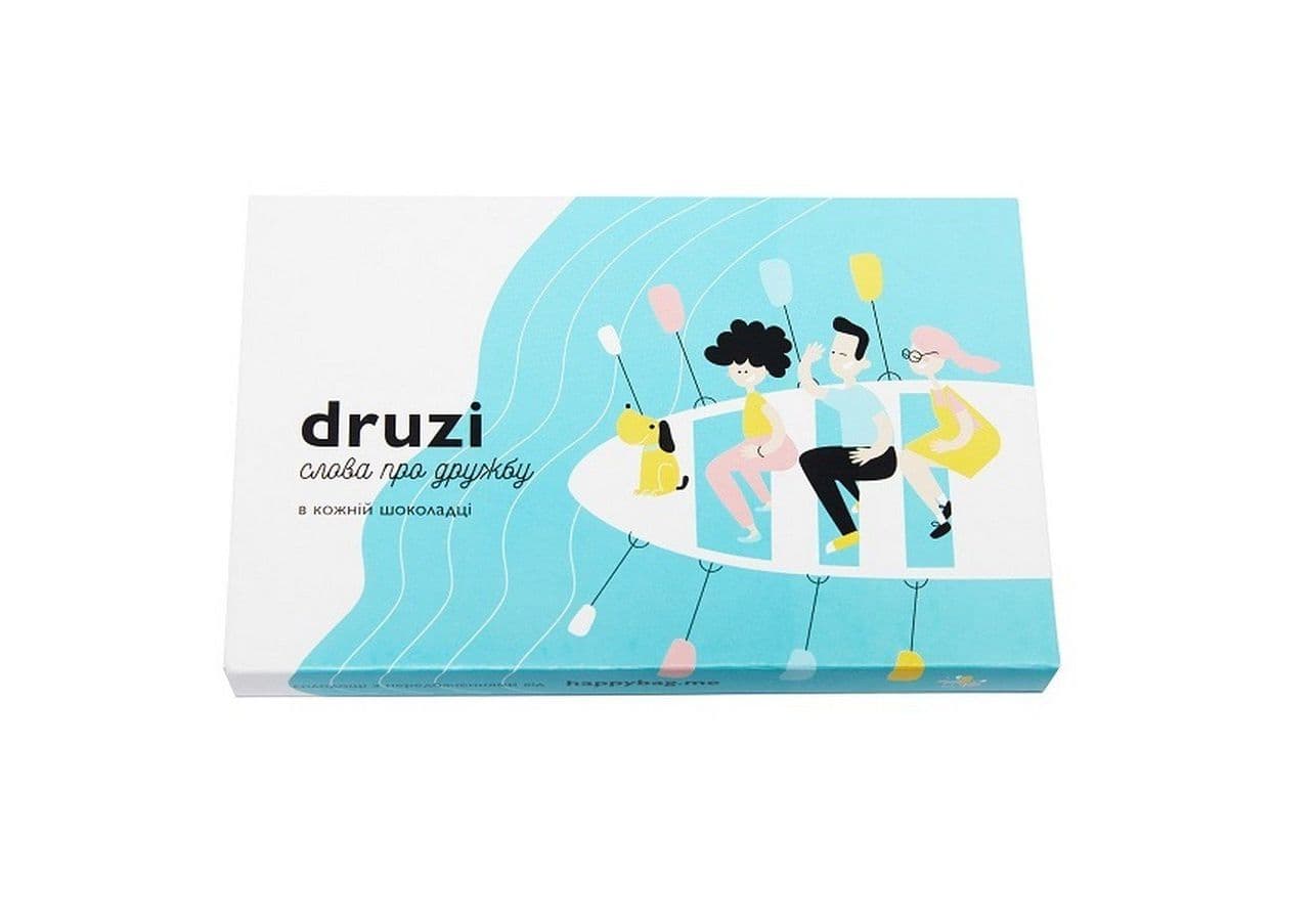 Набір шоколадок &amp;quot;DRUZI&amp;quot;, фото - 1