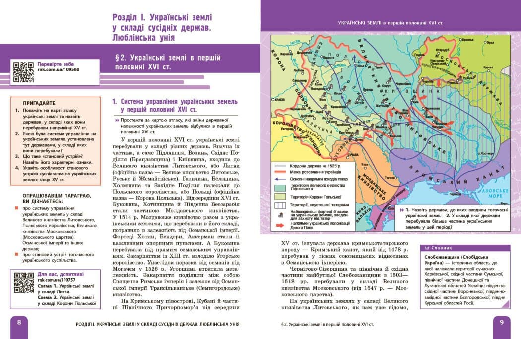 НУШ Історія України. 8 клас. Підручник, фото - 3