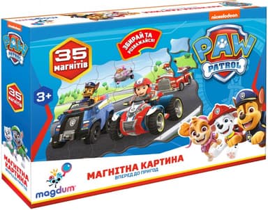 Набір магнітів Магнітна картина Щенячий патруль &amp;quot;Вперед до пригод&amp;quot; ML4034-34