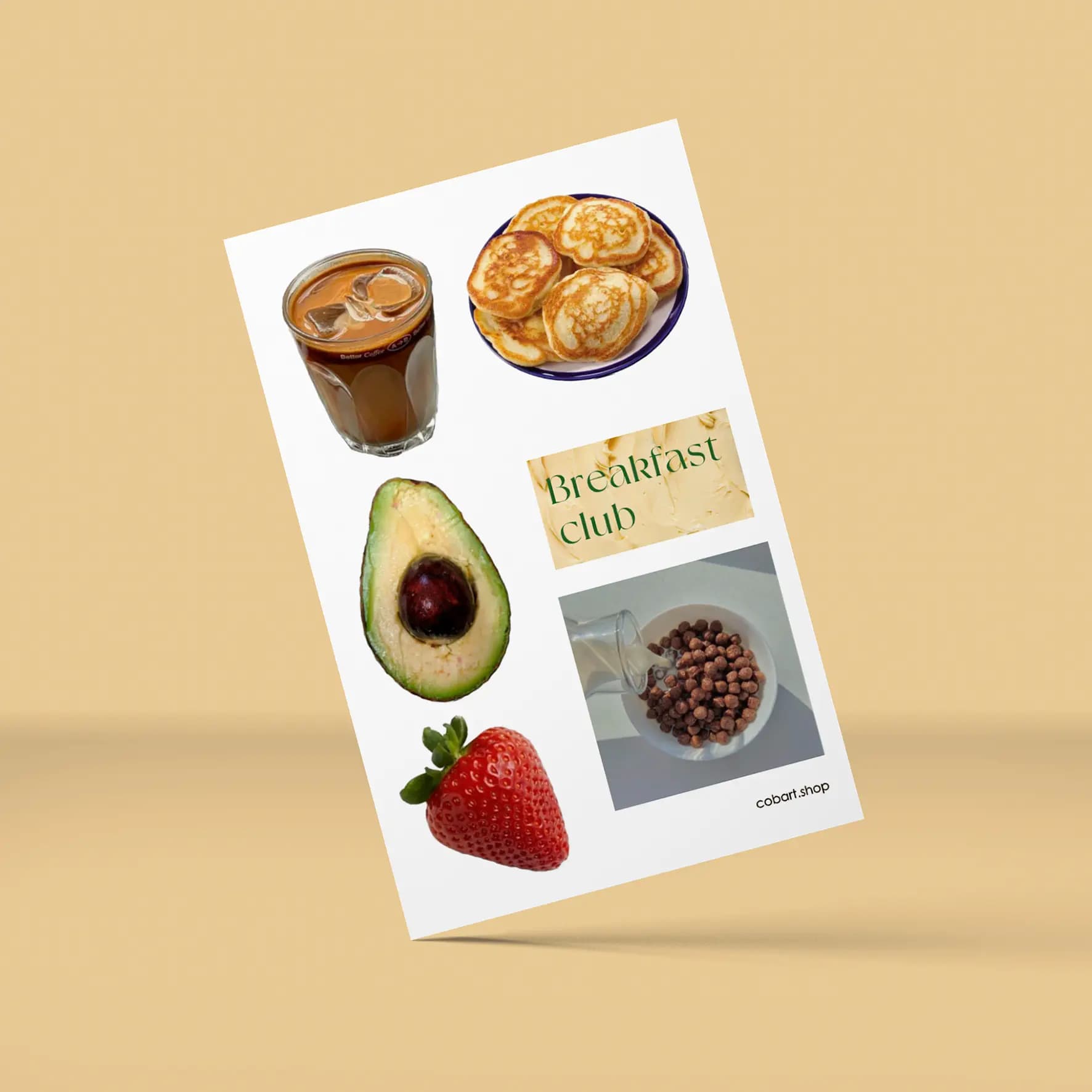 Набір стікерів &amp;quot;Breakfast&amp;quot;, фото - 1