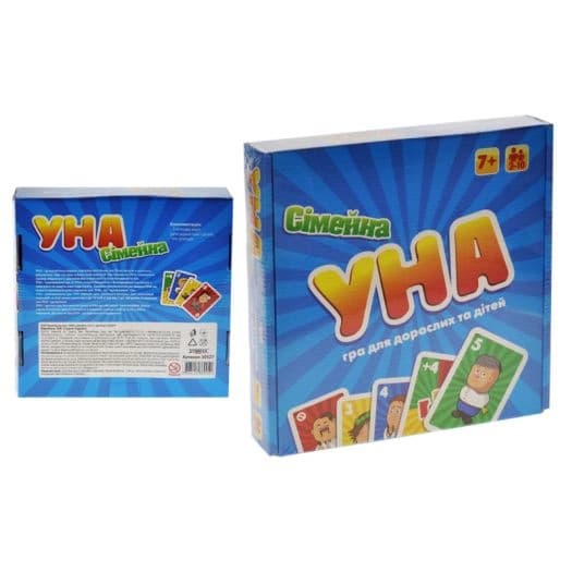Настільна гра 30527 &amp;quot;УНА Сімейна 2 в 1&amp;quot;, фото - 1