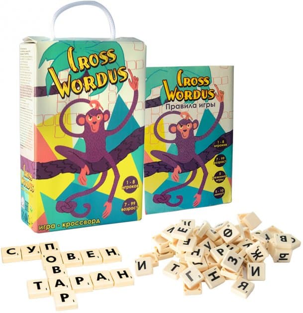 Настільна гра (рос) &amp;quot;Cross Wordus&amp;quot;, фото - 1