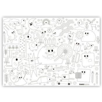 Розмальовка &amp;quot;Пригоди в світі ПЛЮСПЛЮС&amp;quot; (59х84см) тубус, фото - 1