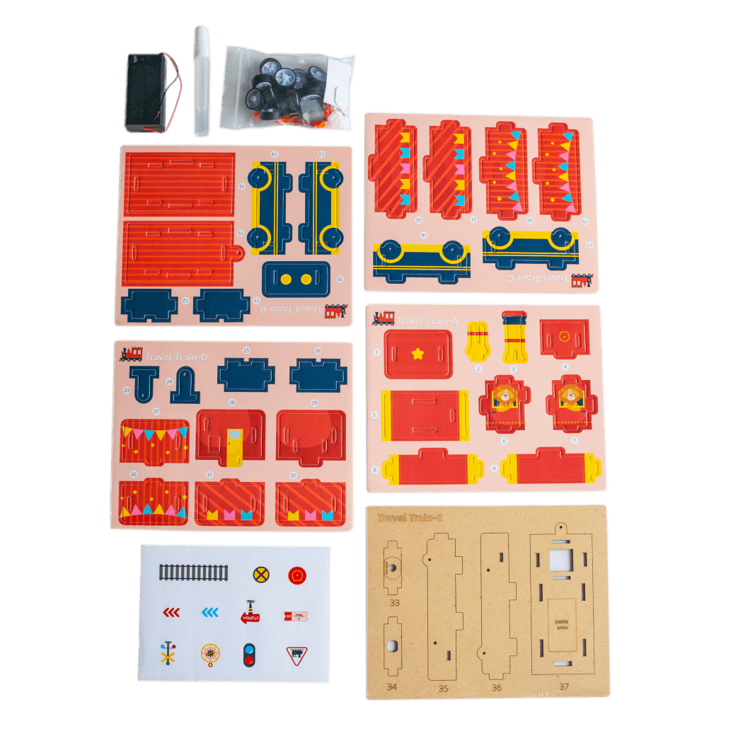 SMART конструктор &#34;Електричний потяг&#34;, фото - 2