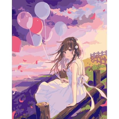 Набір для розпису &amp;quot;Щасливі моменти життя&amp;quot; 40*50 см