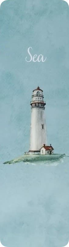 Закладка двухстороння для книги «Sea», фото - 1